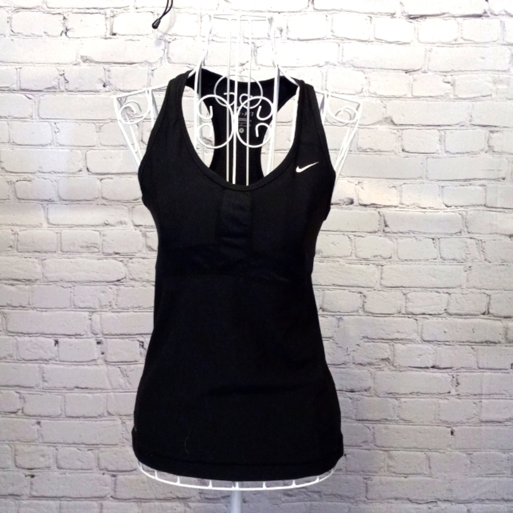 Nike Women's Dri-Fit Workout Tank size small Black